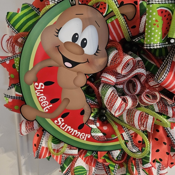 Watermelon wreath - Picture 4 of 4